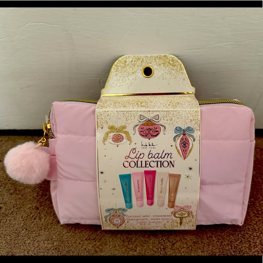 Lip Balm Set W/ Travel Bag